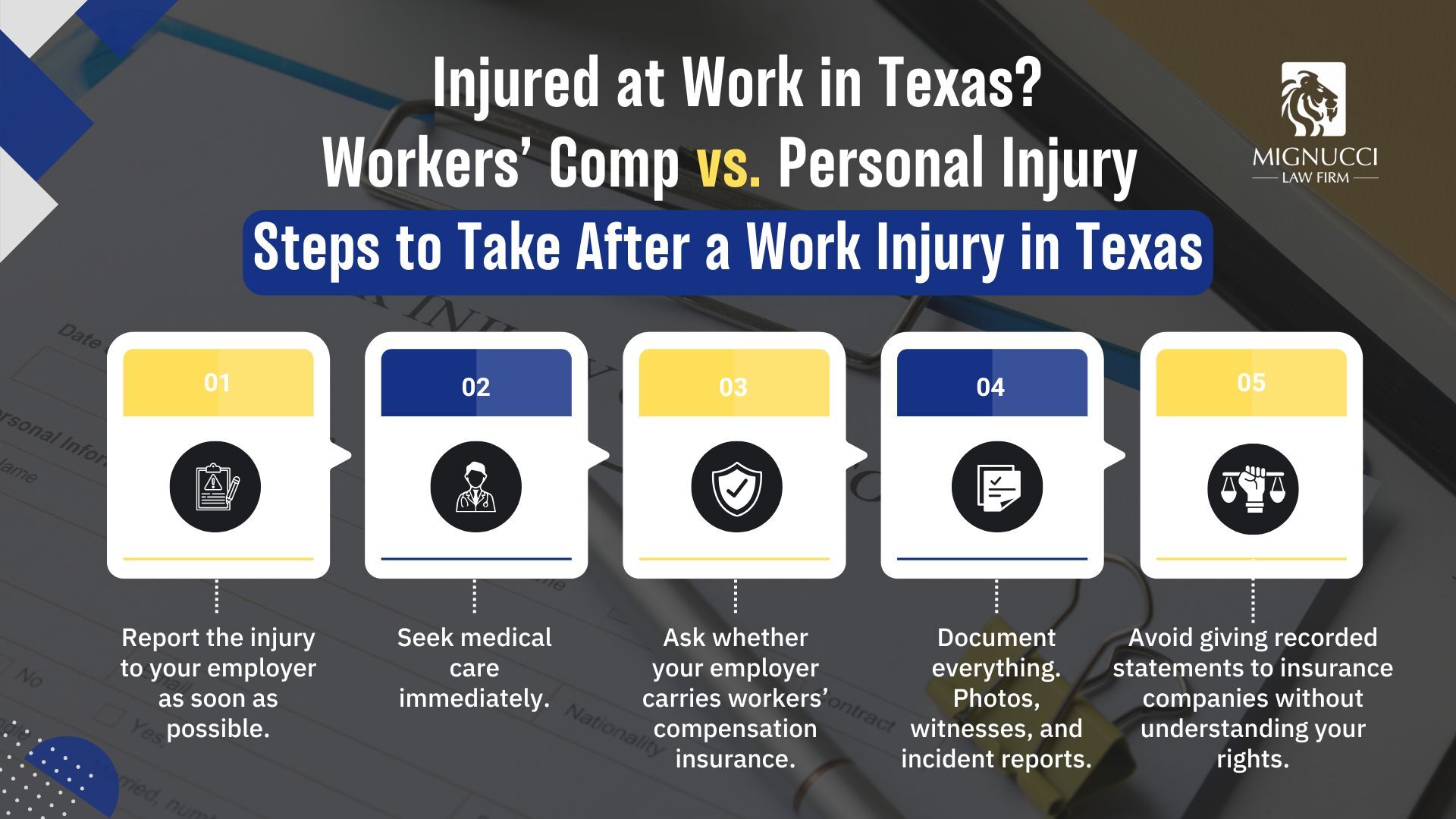 Injured at Work in Texas